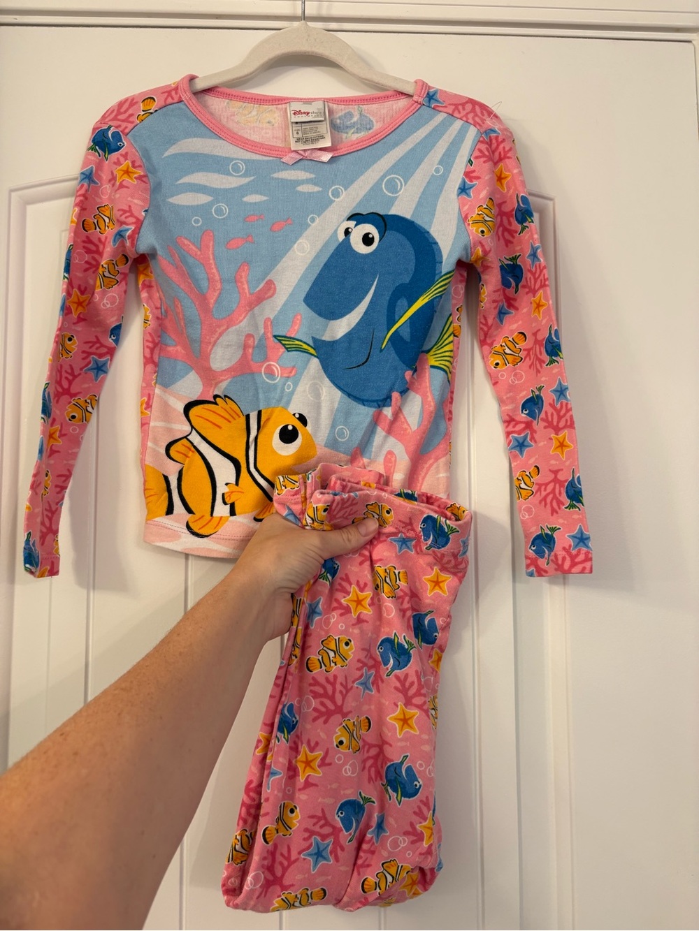 Vintage Disney Finding Dory Pajama Set - Long Sleeve Top & Pants